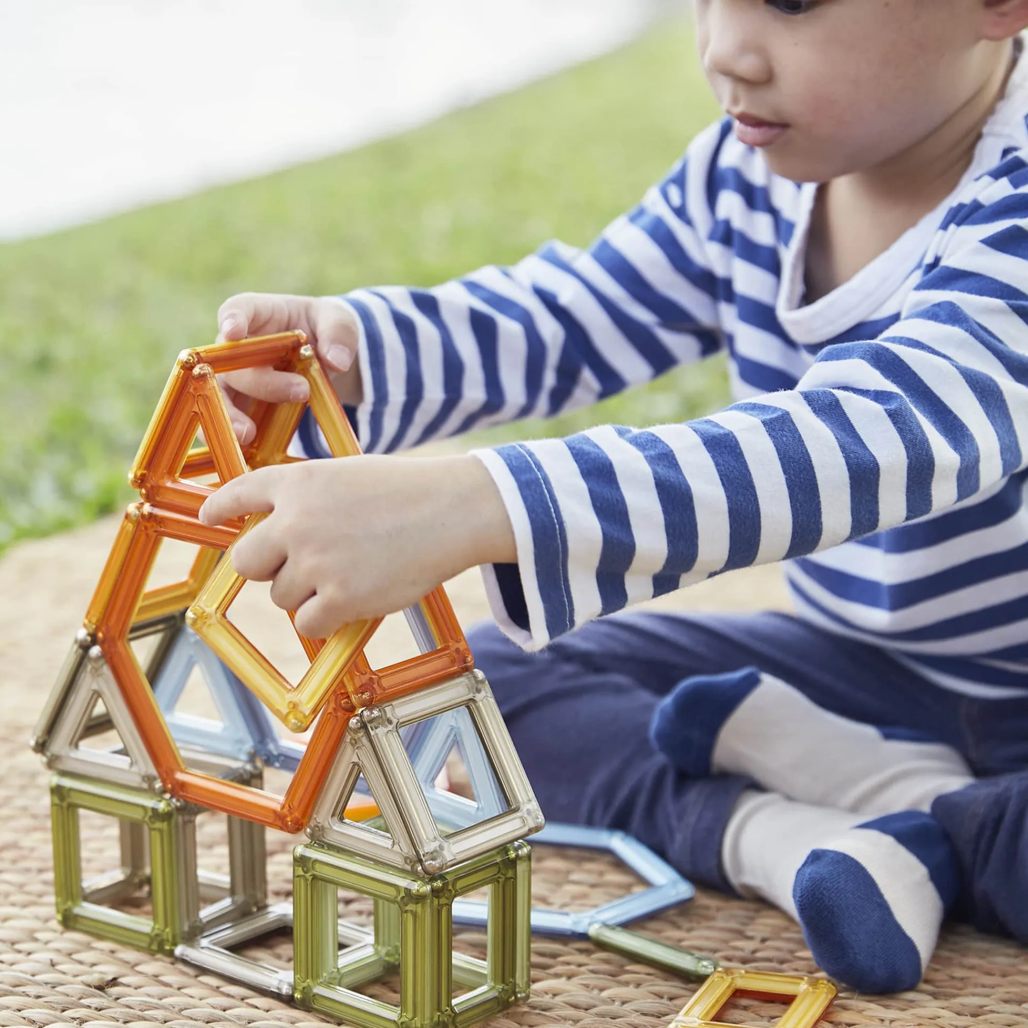 Guidecraft PowerClix® Frames Natural - 74 pc. set* Building Toys|Stem Toys
