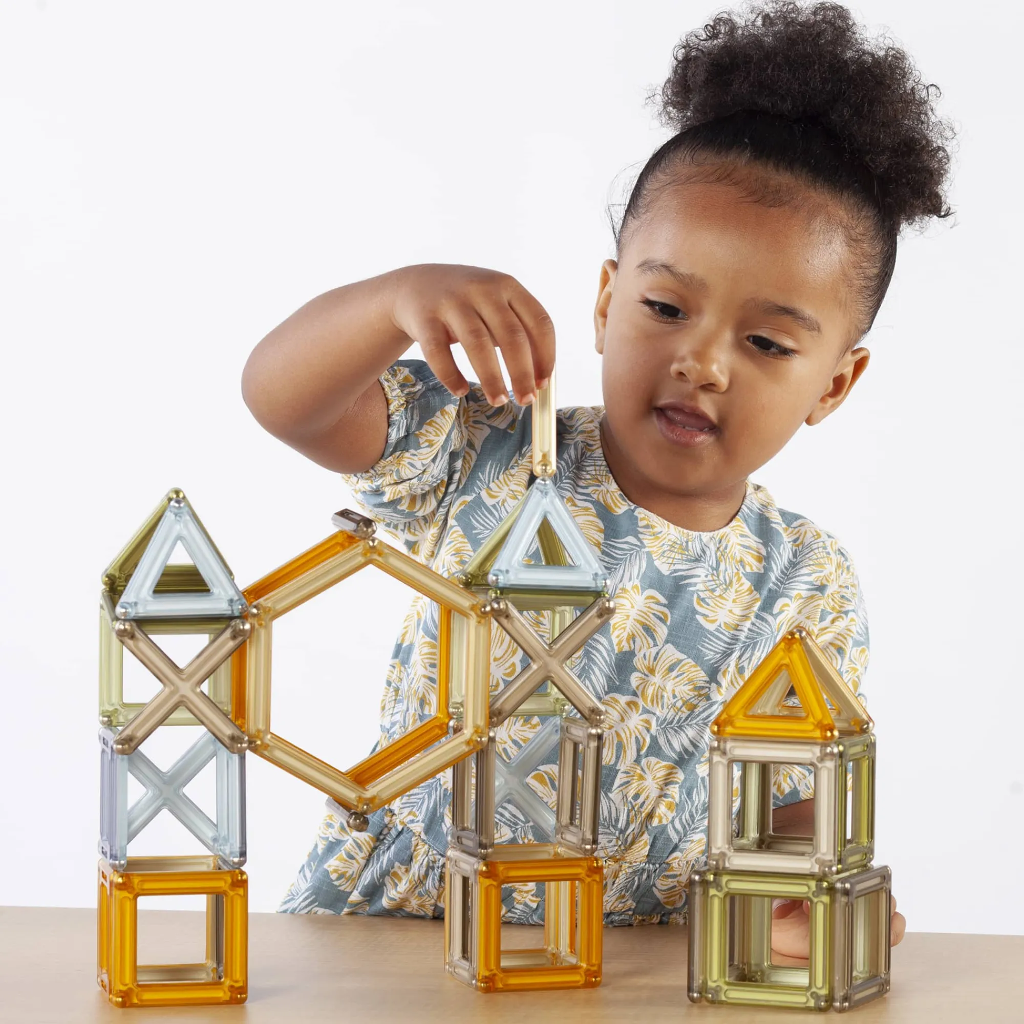 Guidecraft PowerClix® Frames Natural - 74 pc. set* Building Toys|Stem Toys