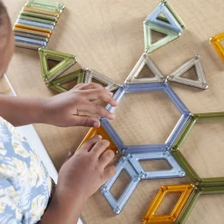 Guidecraft PowerClix® Frames Natural - 74 pc. set* Building Toys|Stem Toys