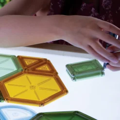 Guidecraft PowerClix® Solids Natural - 70 pc. set* Building Toys|Stem Toys