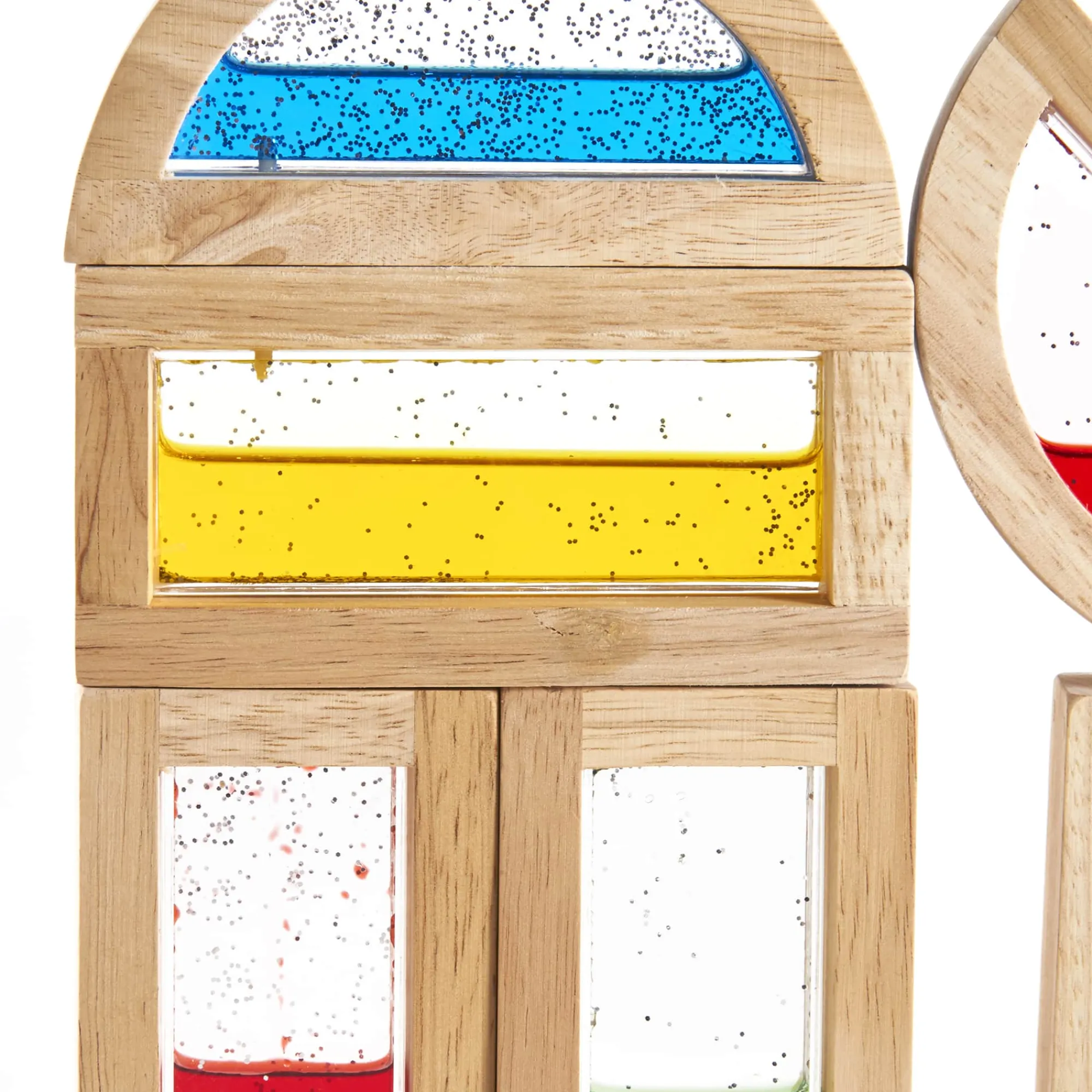 Guidecraft Rainbow Blocks - Shimmering Water* Block Play|Sensory Toys