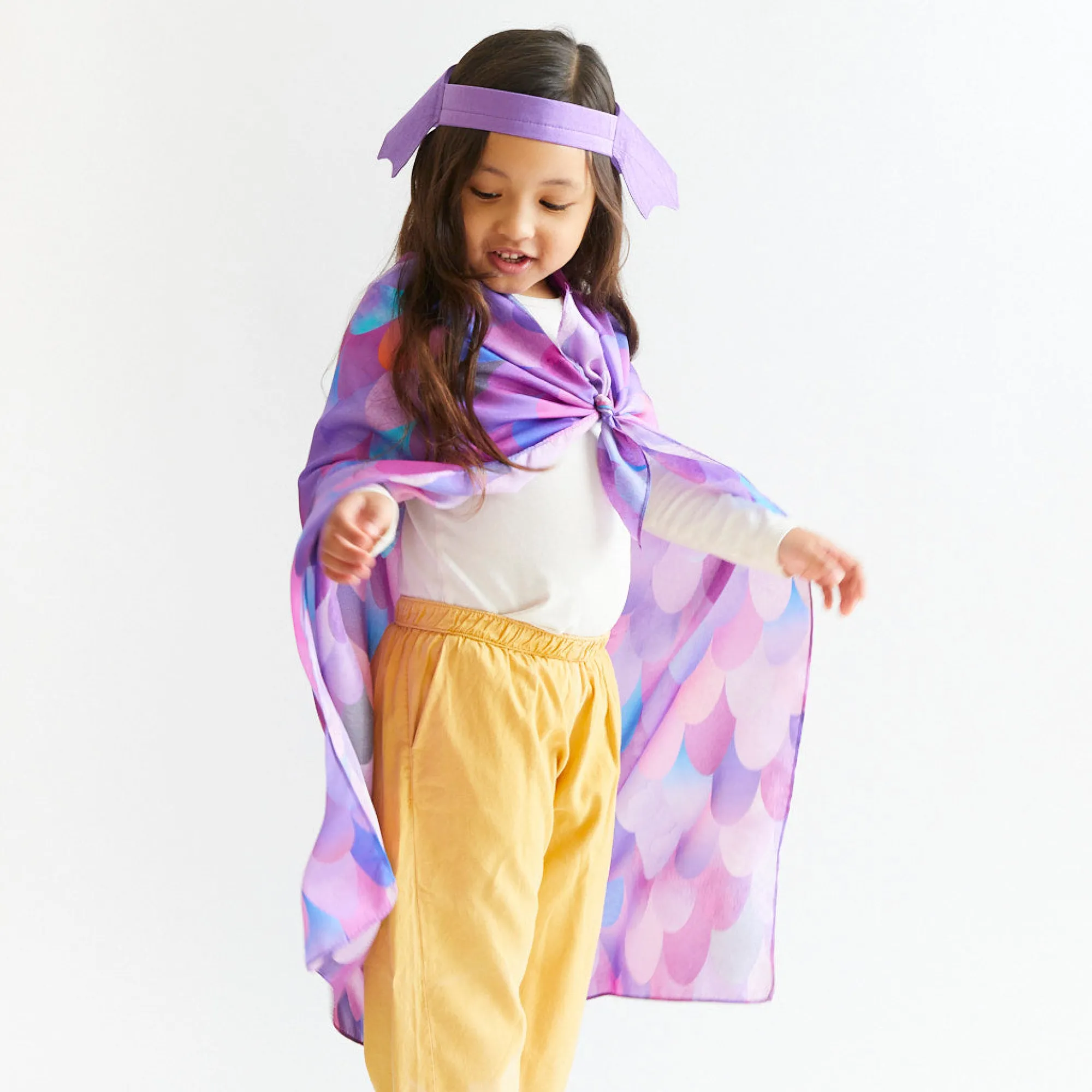 Guidecraft Sarah's Silks Dinosaur Playsilk*Kids Sensory Toys|Sensory Play