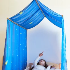 Guidecraft Sarah's Silks Double Star Playsilk*Kids Sensory Toys|Sensory Play