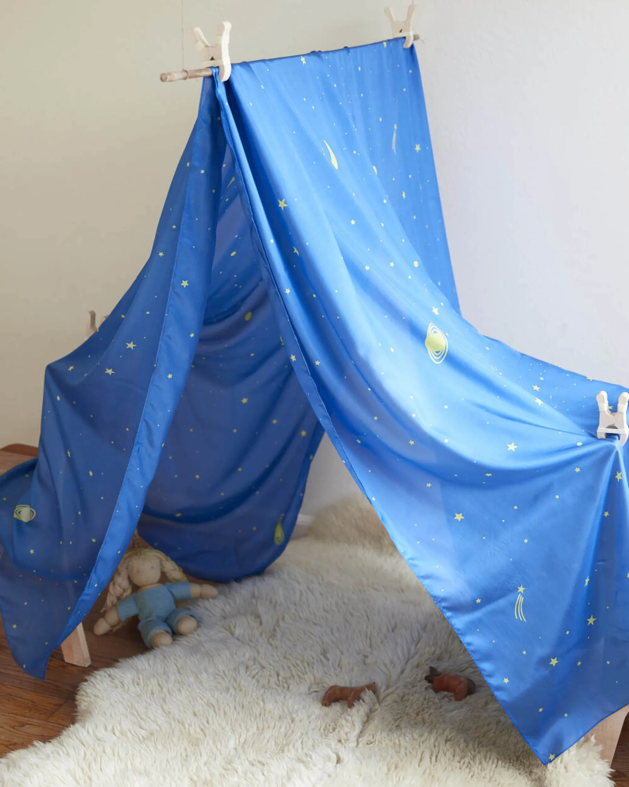 Guidecraft Sarah's Silks Double Star Playsilk*Kids Sensory Toys|Sensory Play