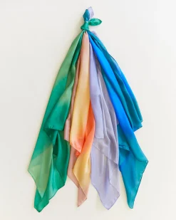 Guidecraft Sarah's Silks Earth Playsilk Set*Kids Sensory Toys|Sensory Play