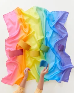 Guidecraft Sarah's Silks Enchanted Playsilk Set*Kids Sensory Toys|Sensory Play