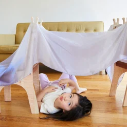 Guidecraft Sarah's Silks Fort Kit*Kids Sensory Toys|Sensory Play