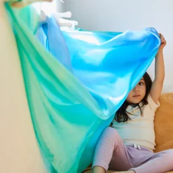 Guidecraft Sarah's Silks Fort Kit*Kids Sensory Toys|Sensory Play