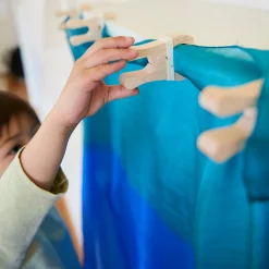Guidecraft Sarah's Silks Fort Kit*Kids Sensory Toys|Sensory Play