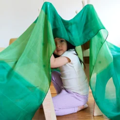 Guidecraft Sarah's Silks Fort Kit*Kids Sensory Toys|Sensory Play