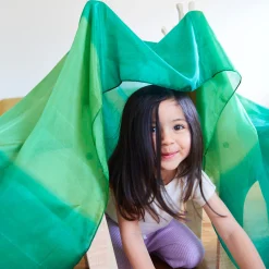 Guidecraft Sarah's Silks Fort Kit*Kids Sensory Toys|Sensory Play