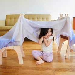 Guidecraft Sarah's Silks Fort Kit*Kids Sensory Toys|Sensory Play