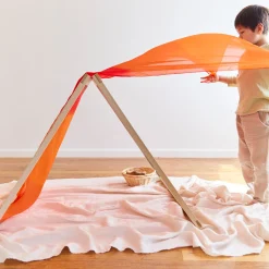 Guidecraft Sarah's Silks Giant Playsilk*Kids Sensory Toys|Sensory Play