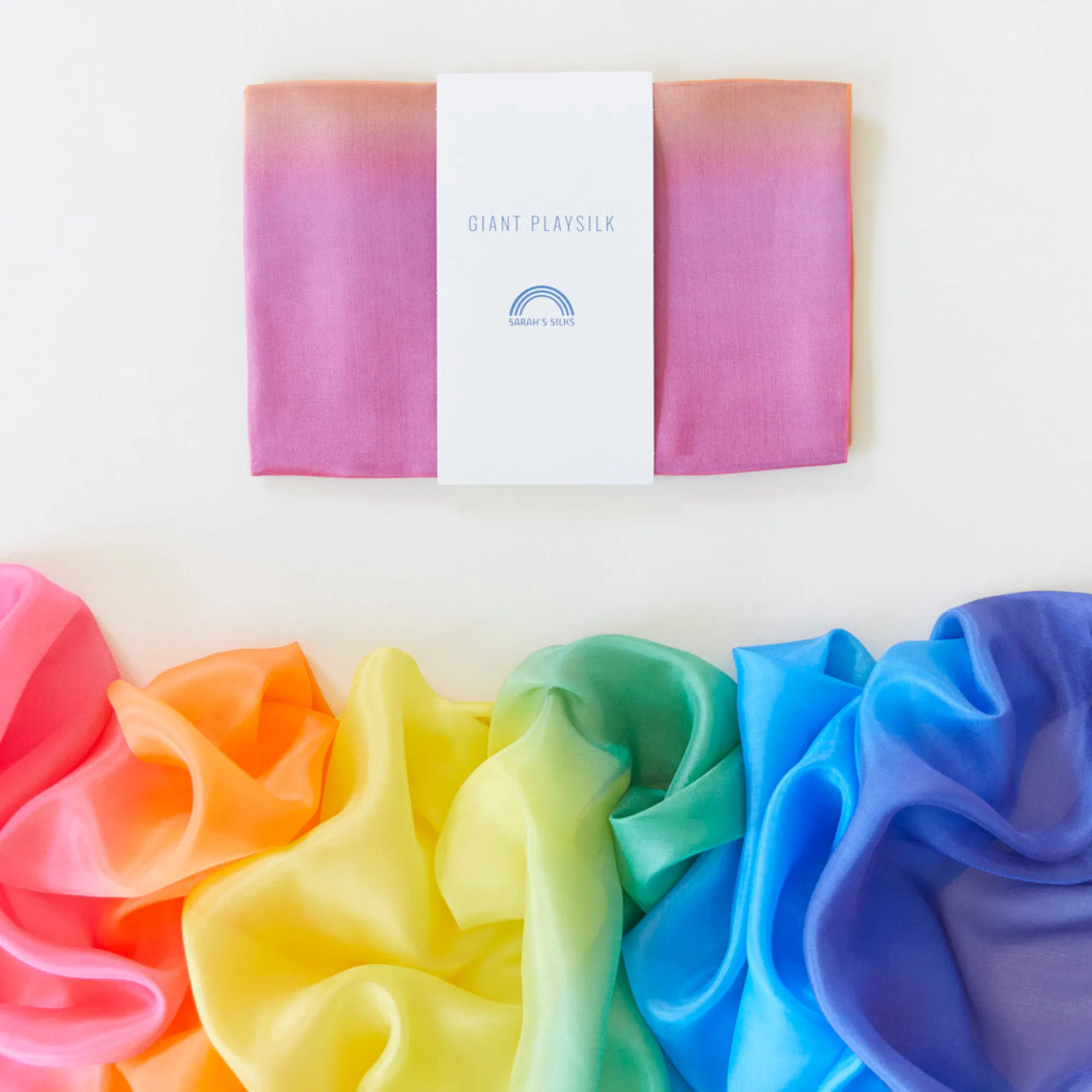 Guidecraft Sarah's Silks Giant Playsilk*Kids Sensory Toys|Sensory Play