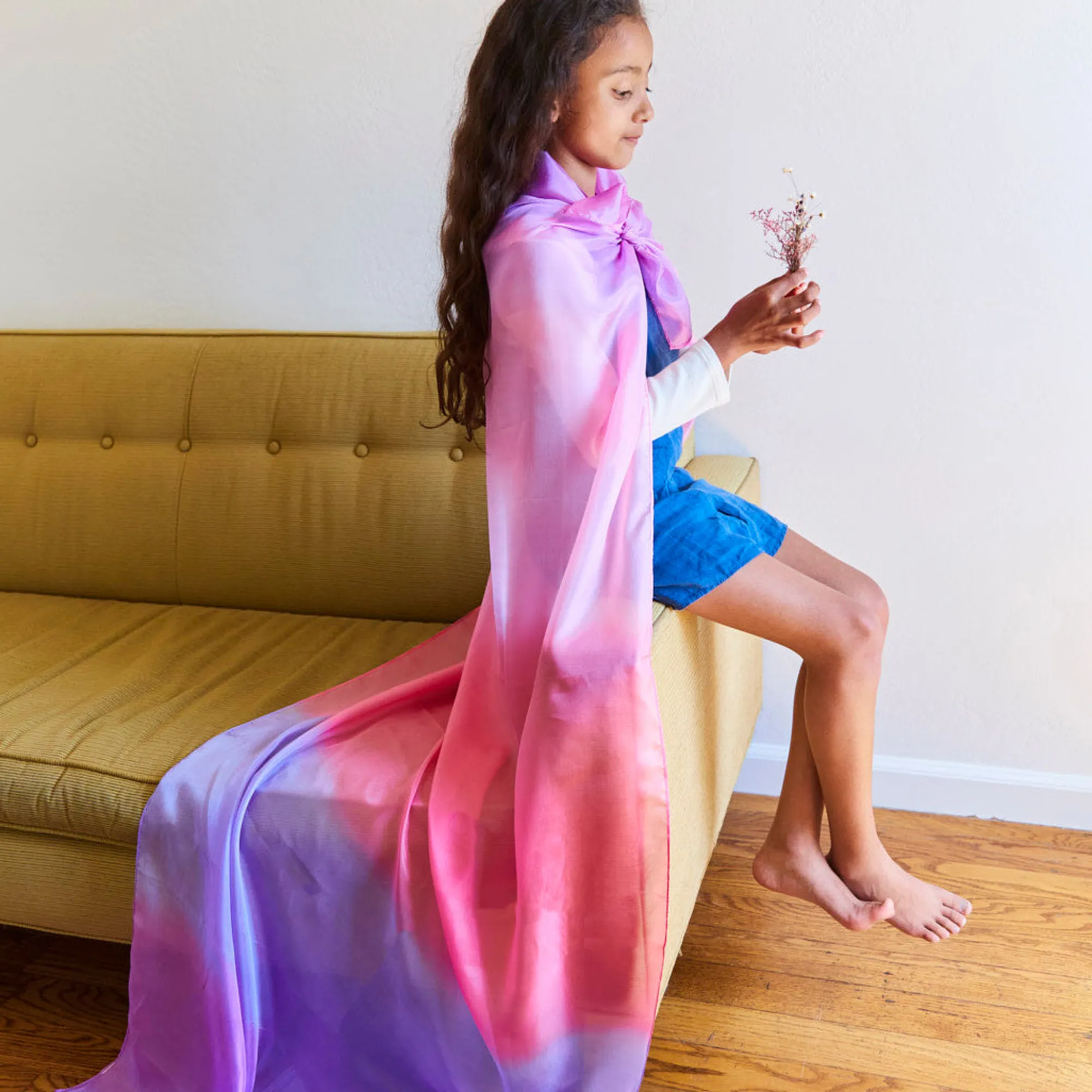 Guidecraft Sarah's Silks Giant Playsilk*Kids Sensory Toys|Sensory Play