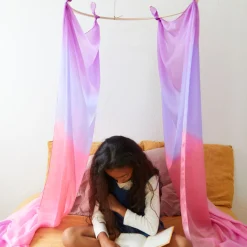Guidecraft Sarah's Silks Giant Playsilk*Kids Sensory Toys|Sensory Play