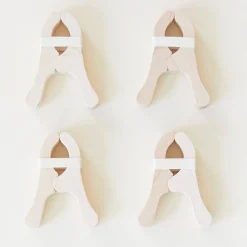 Guidecraft Sarah's Silks Maple Playclips Set of 4*Kids Sensory Toys|Sensory Play