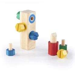 Guidecraft Screw Block* Early Learning Skill Builders|Wooden Toys