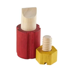 Guidecraft Screw Block* Early Learning Skill Builders|Wooden Toys