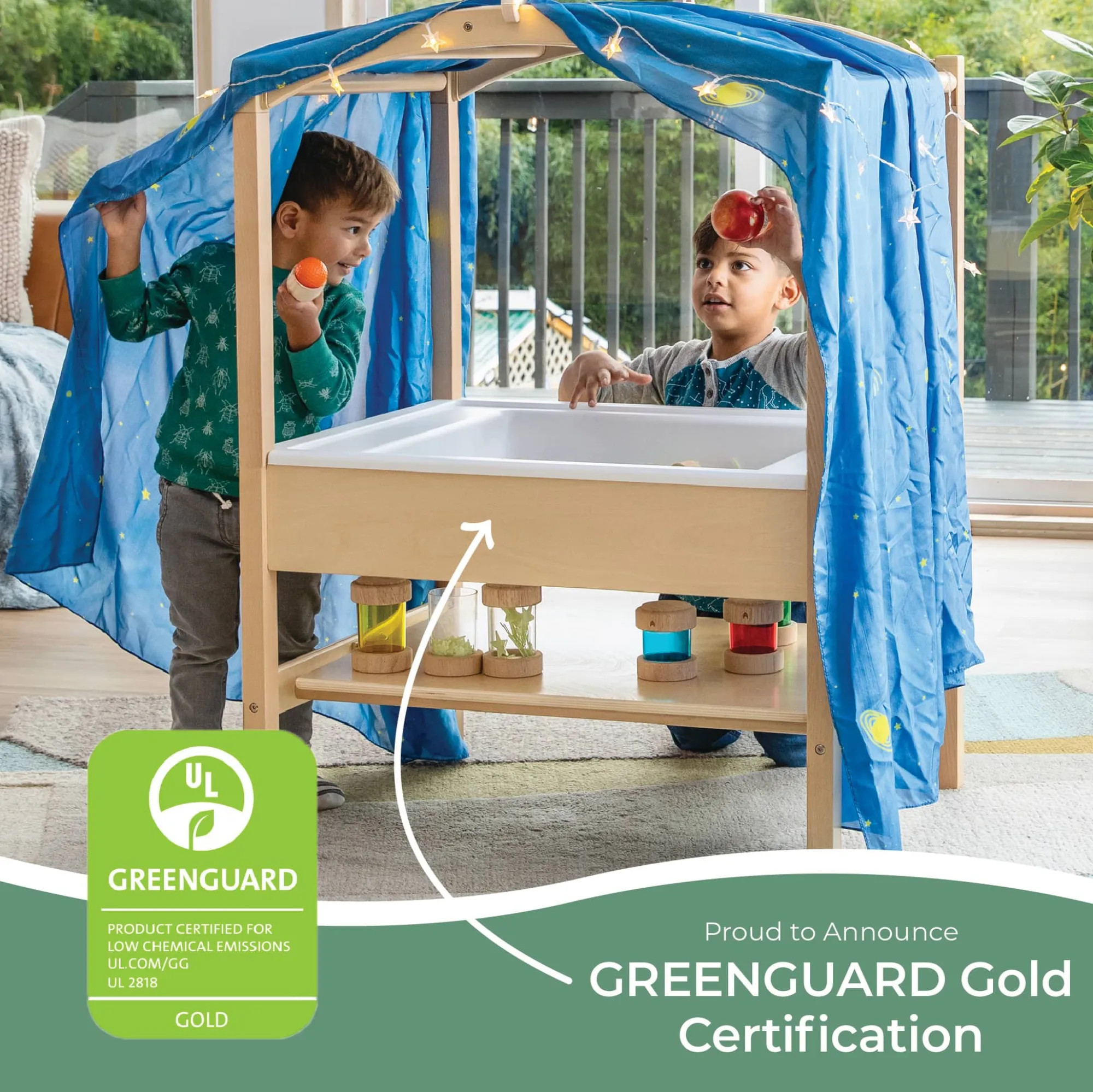 Guidecraft Sensory System - Table with Canopy*Kids Sensory Toys|Sensory Play