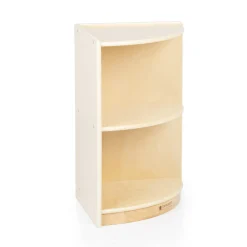 Guidecraft 2-Shelf End Curved Storage - 24"*Kids Toy Storage Organization