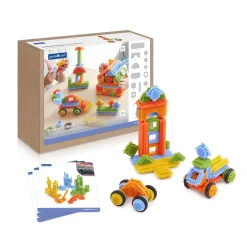 Guidecraft Snap and Stack Thistle Blocks Set - 220 pieces* Building Toys