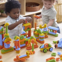 Guidecraft Snap and Stack Thistle Blocks Set - 220 pieces* Building Toys