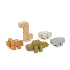 Guidecraft Snap Block Animals - 33 pc. set* Block Play|Wooden Toys