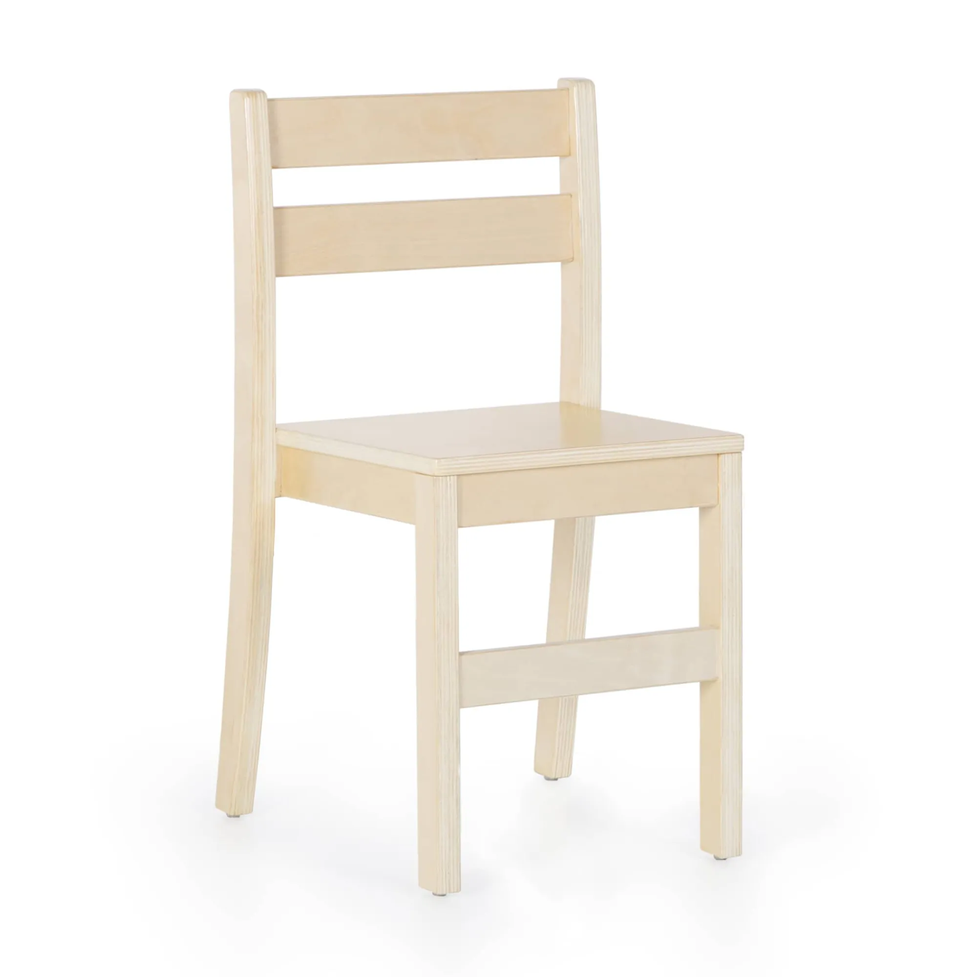 Guidecraft Stacking Wood Chair 36cm (14") - Set of 4* Classroom Furniture
