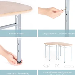 Guidecraft Standing Modular Desk*Kids Classroom Furniture|Kids' Desks, Tables And Chairs