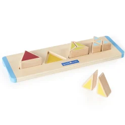 Guidecraft Starter Triangle Fractions* Early Learning Skill Builders