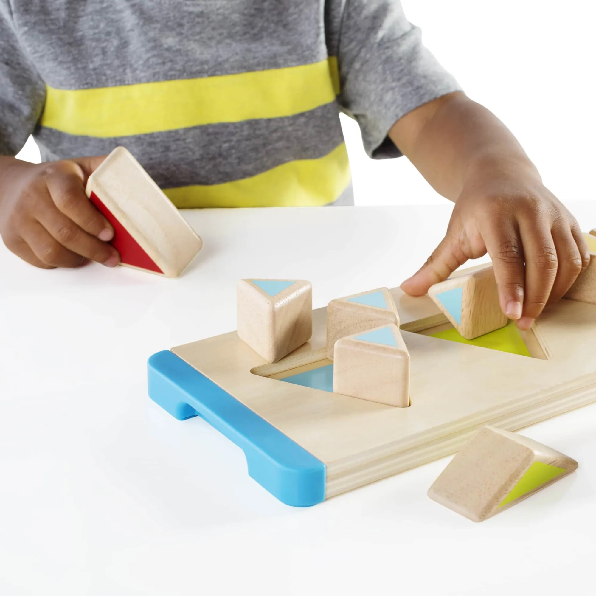 Guidecraft Starter Triangle Fractions* Early Learning Skill Builders