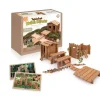 Guidecraft Tabletop Notch Blocks - Western* Nature-Inspired Toys|Building Toys