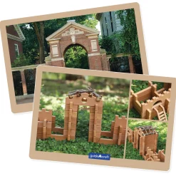 Guidecraft Tabletop Notch Blocks - Western* Nature-Inspired Toys|Building Toys
