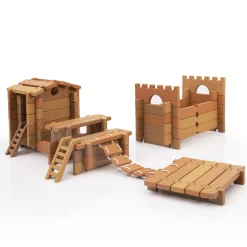 Guidecraft Tabletop Notch Blocks - Western* Nature-Inspired Toys|Building Toys