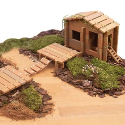 Guidecraft Tabletop Notch Blocks - Western* Nature-Inspired Toys|Building Toys