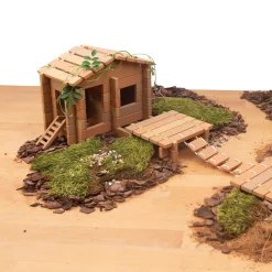 Guidecraft Tabletop Notch Blocks - Western* Nature-Inspired Toys|Building Toys