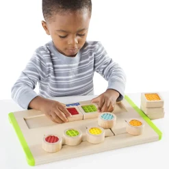 Guidecraft Tactile Matching Maze* Sensory Toys|Early Learning Skill Builders