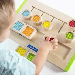 Guidecraft Tactile Matching Maze* Sensory Toys|Early Learning Skill Builders