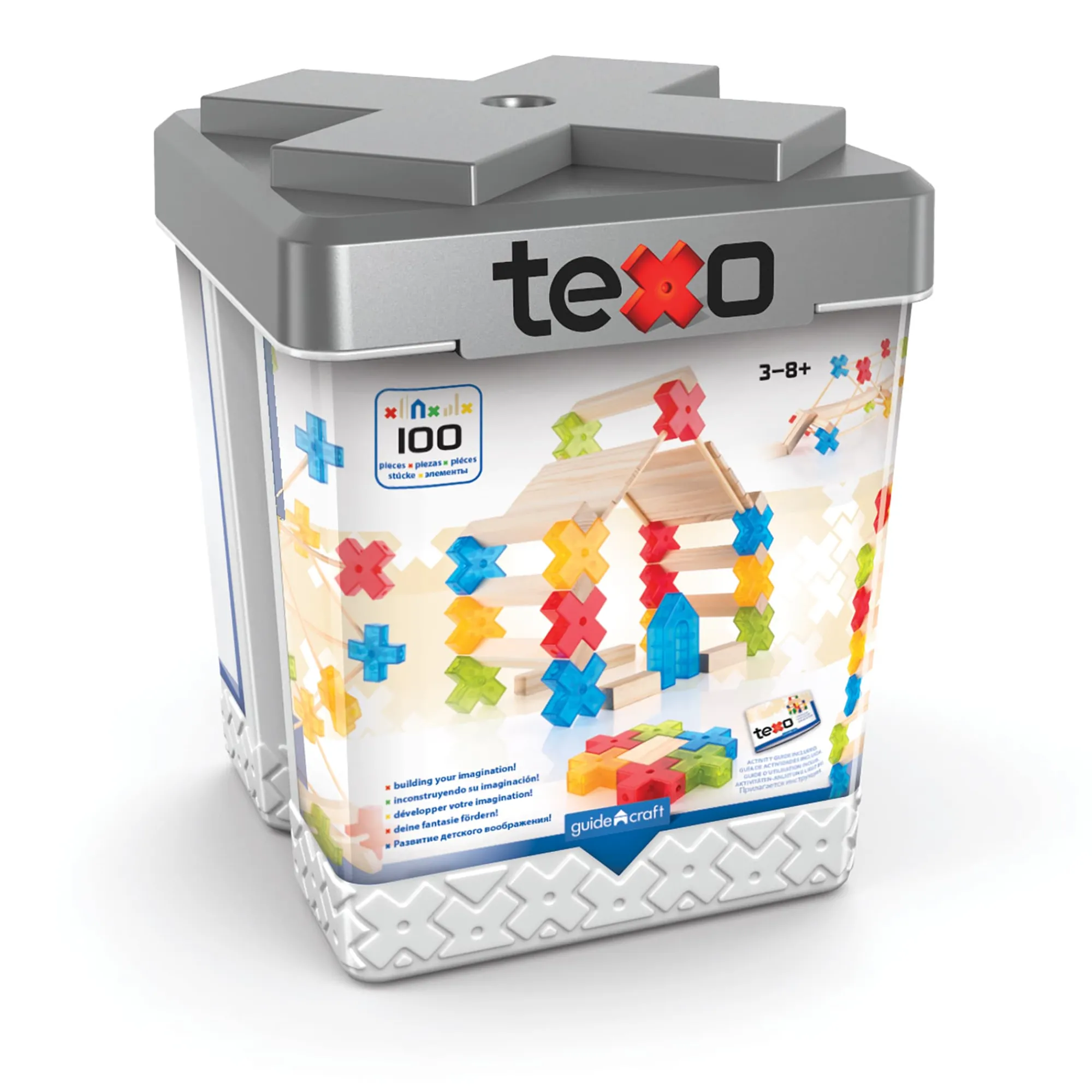Guidecraft Texo® - 100 pc. set* Building Toys