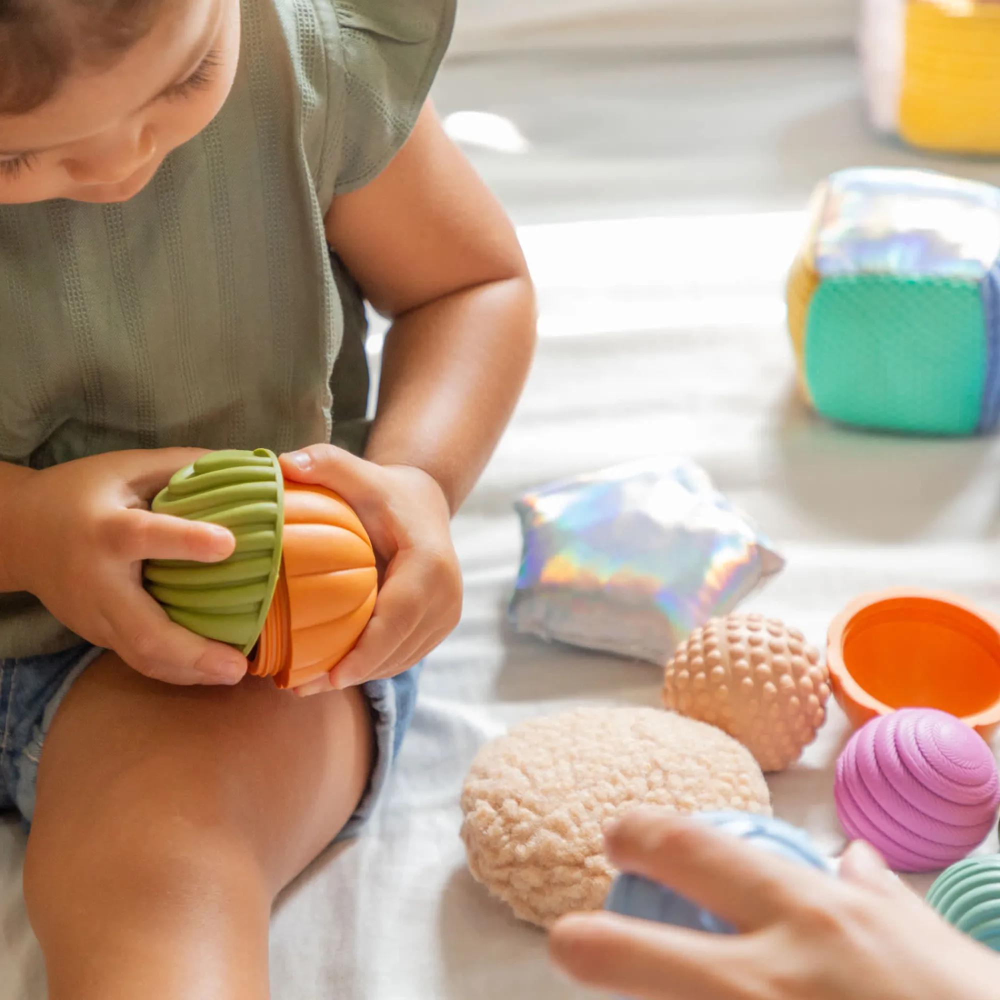 Guidecraft Texture Time: Toddler Loose Parts STEM Kit* Loose Parts Kits And Equipment