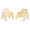 Guidecraft Toddler Stacking Chairs 6" - 2 pack* Classroom Furniture