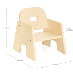 Guidecraft Toddler Stacking Chairs 6