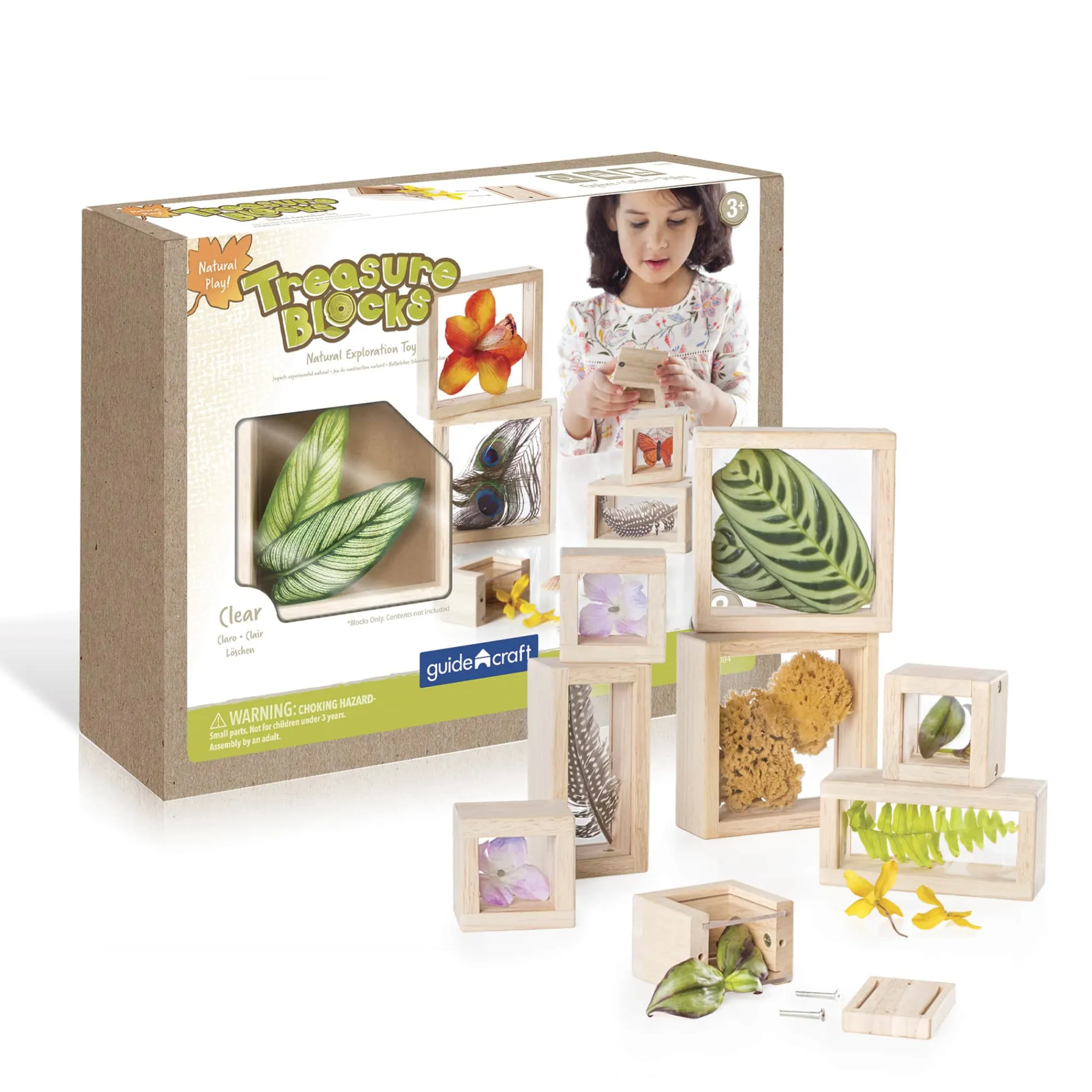 Guidecraft Treasure Blocks*Kids Kids' Outdoor Toys|Nature-Inspired Toys