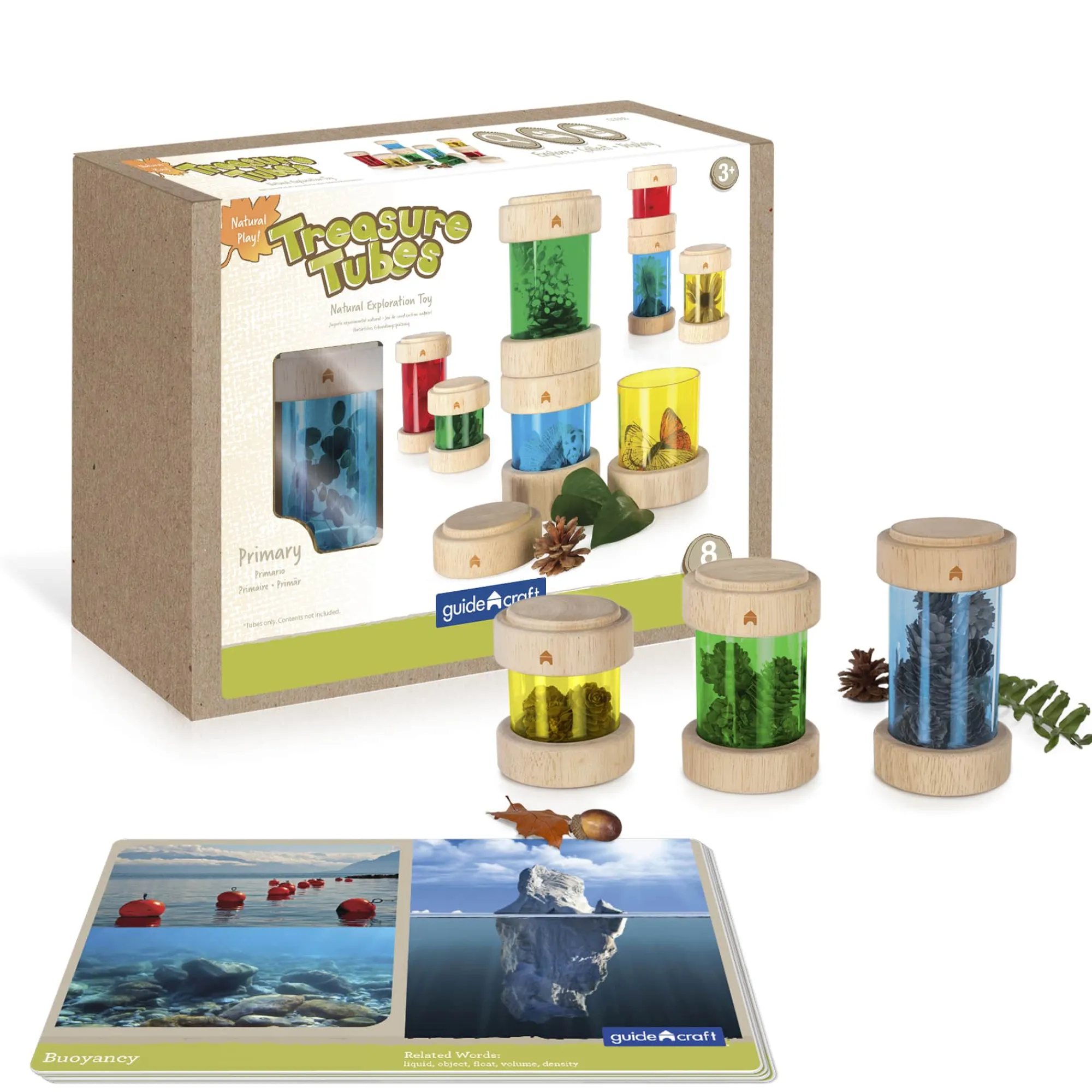 Guidecraft Treasure Tubes*Kids Kids' Outdoor Toys|Nature-Inspired Toys