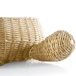 Guidecraft Turtle Washable Wicker Floor Basket* Classroom Furniture