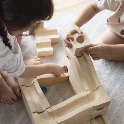Guidecraft Unit Block Marble Run - 40 pc. set* Block Play|Wooden Toys