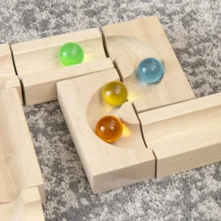 Guidecraft Unit Block Marble Run - 40 pc. set* Block Play|Wooden Toys