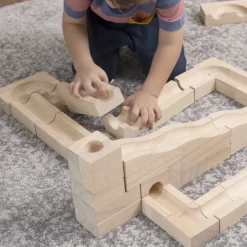 Guidecraft Unit Block Marble Run - 40 pc. set* Block Play|Wooden Toys