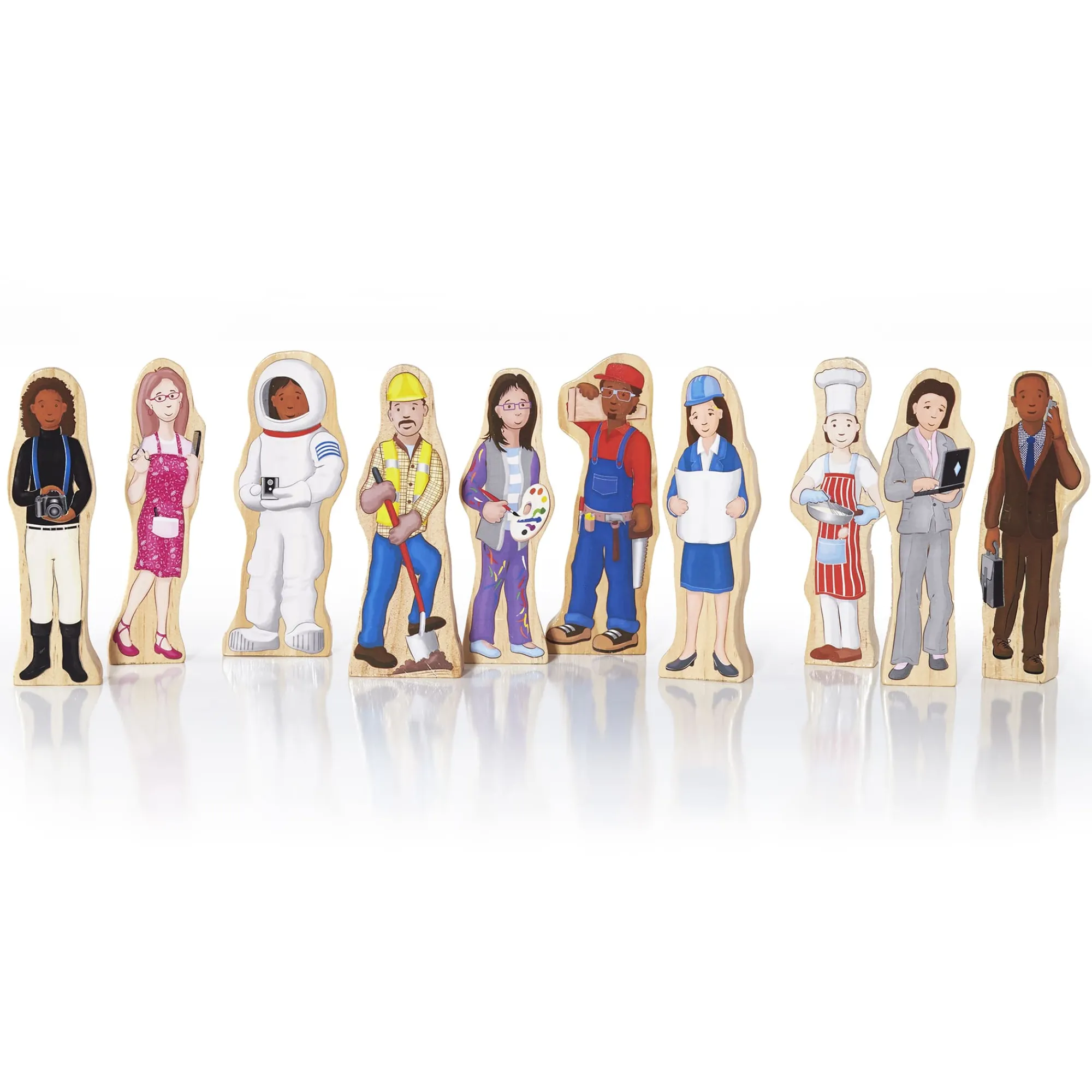 Guidecraft Wedgies Career Set* Block Play|Wooden Toys